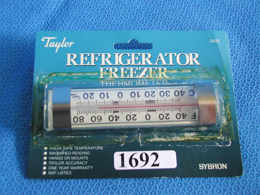 1692: Taylor 5925 Freeze Guide Thermometer, Miscellaneous Lab Items, Taylor Instruments