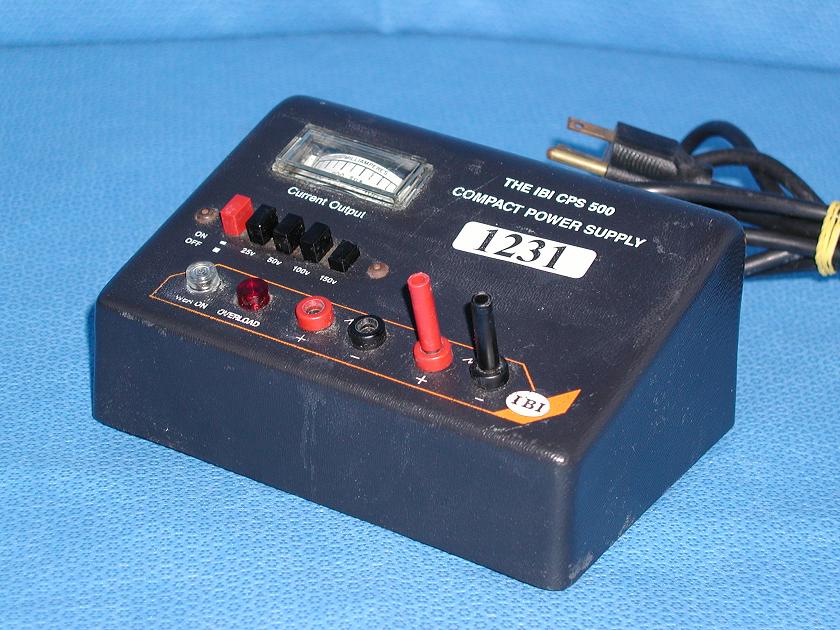 1231: IBI CPS 500, Electrophoresis, International Biotechnologies