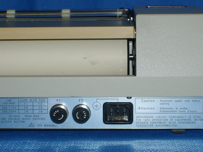 1194: Perkin Elmer GP-100 Graphics Printer, Chart Recorder / Integrator / Printer, Perkin Elmer