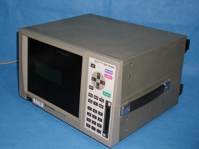 1718: Kyowa EDX - 1500A Memory Recorder / Analyzer, Electronic Tester / Analyzer, Kyowa