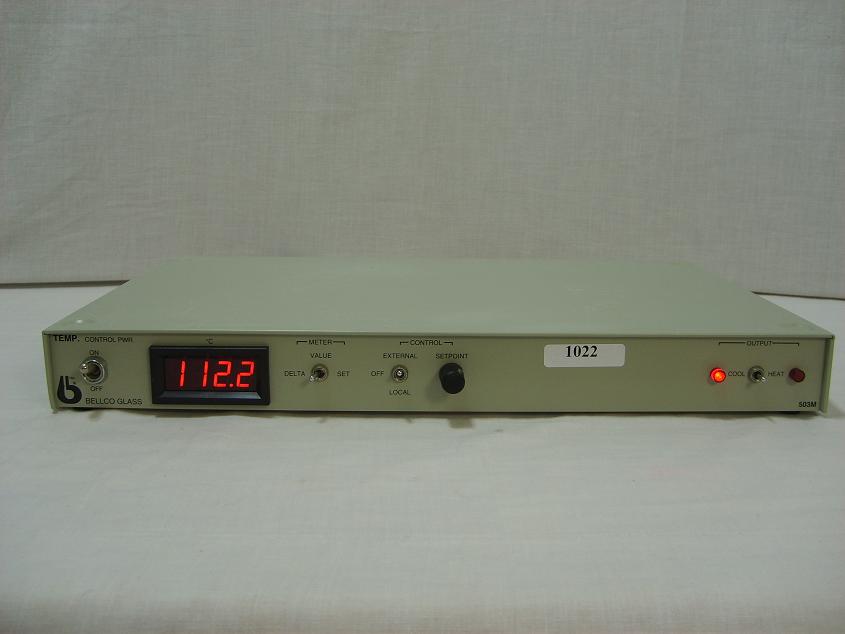 1022: Bellco Glass 503M Temperature Control, Stirrer / Heater, Bellco Glass